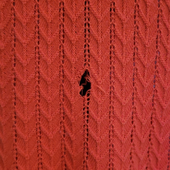 Autumn Cashmere Red Sweater Dress - Picture 6 of 8